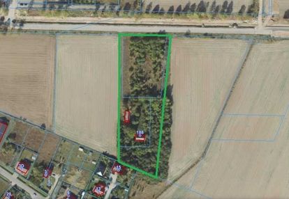 Działka inwestycyjna *dostępna z drogi asfaltowej