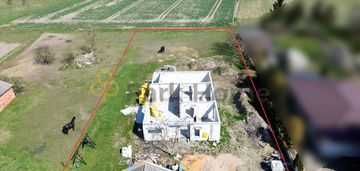 Działka 1521 m2 z rozpoczętą budową