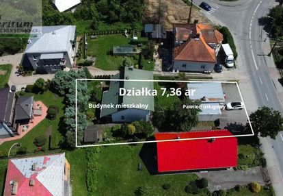 Dom mieszkalny z wolnostojącym budynkiem usługowym!!