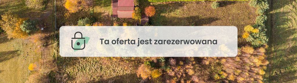 Działka w sercu natury z uroczym domkiem