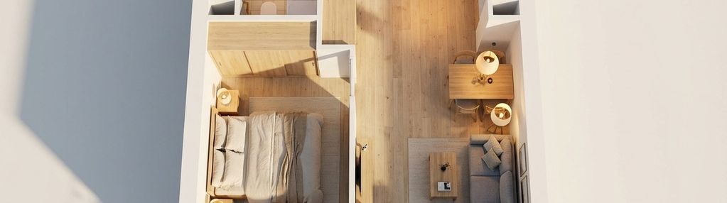 2 pokoje 41,07 m² | garaż w cenie | ul. agatowa