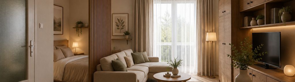 Jasne mieszkanie z balkonem na 1. piętrze, 35,16 m