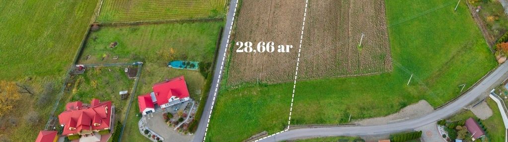 Działka z możliwością zabudowy bliźniaczej