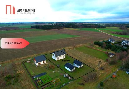 Budynek mieszkalny z domkami rekreacyjnymi.