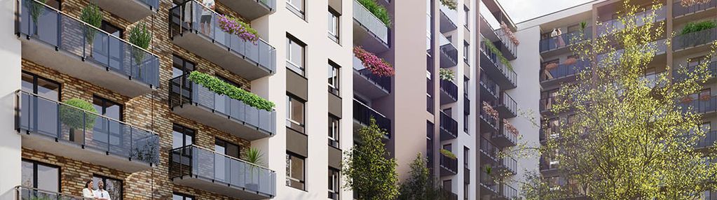 3 pokoje z loggią przy parku, 49,36 m2, 3 piętro