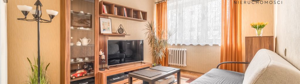 Słoneczne trzypokojowe mieszkanie, 47m² | 1 piętro