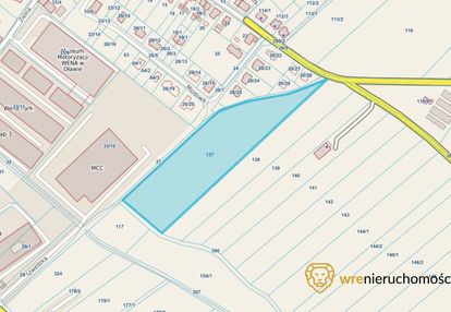 Działka usługowo-produkcyjna / media/mpzp