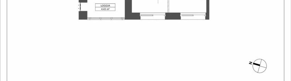 Trzypokojowe mieszkanie z loggią w centrum gdyni
