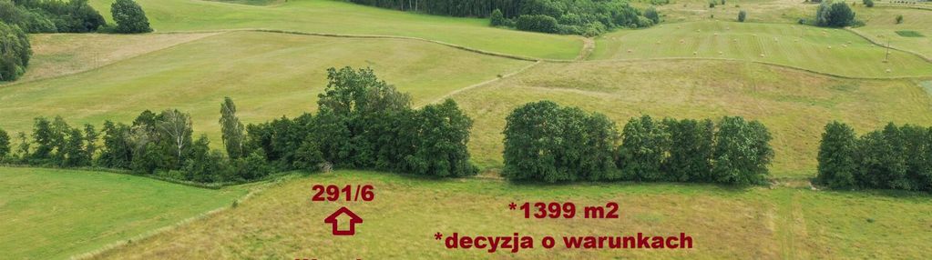 Działka budowlana mazury – wronka, 1400 m2 , warunki zabudowy