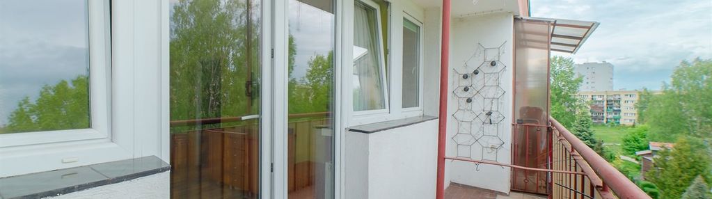 3 pokoje z dużym balkonem, os.m