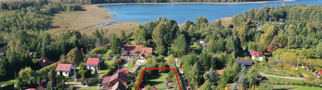 Działka rekreacyjna z domkiem letniskowym nad jeziorem dejguny