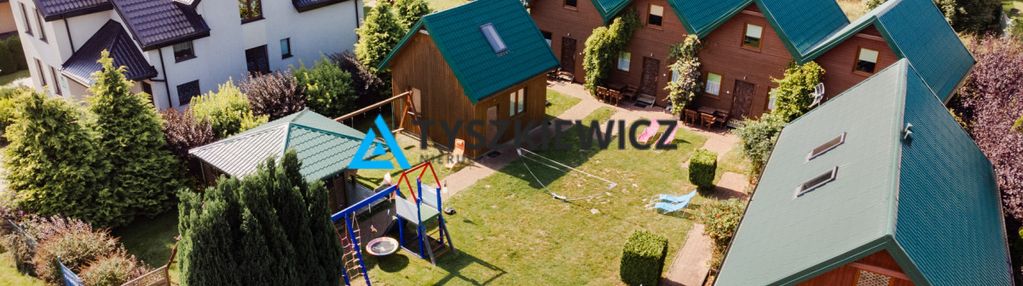 Działka zabudowana domkami - świetna inwestycja