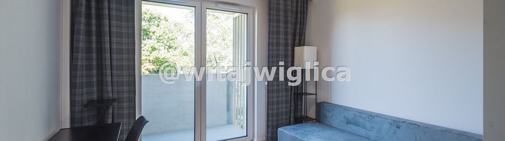 Dwupokojowe mieszkanie z widokiem na zieleń