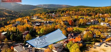 Działka w karpaczu z pozwoleniem na budowę