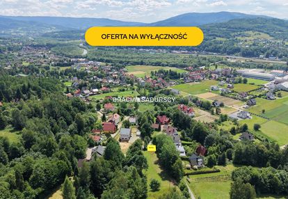 Pcim - przepiękna widokowa działka budowlana 16 ar