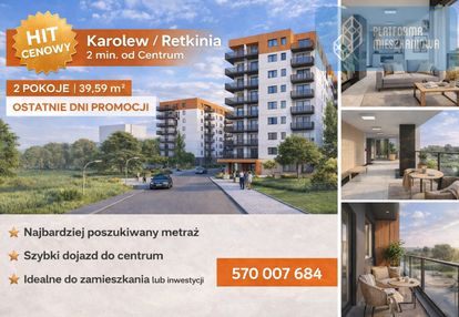8990zł|2pok.39m²|2min. centrum|klucze wakacje 2026