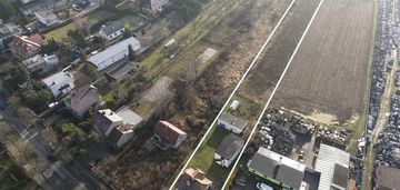 Uzbrojona działka budowlana z możliwością podziału