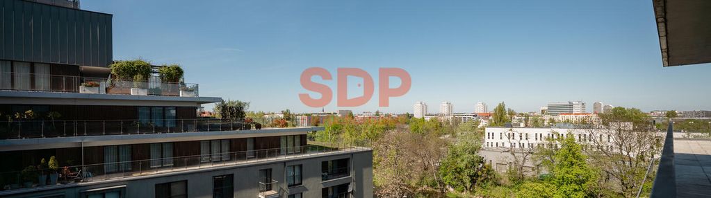 Apartament z tarasem nad rzeką | panorama miasta| 6. piętro