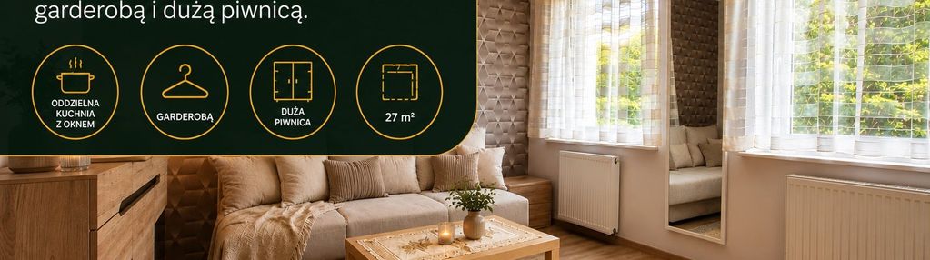 Kawalerka 28 m2 w idealnym położeniu