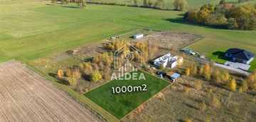 Działka budowlana 1000m2 z warunkami zabudowy