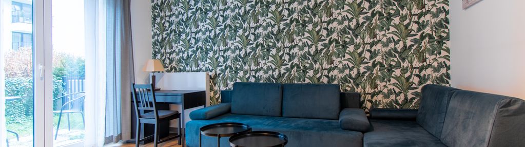 Studio z ogródkiem 33m2 *rakowicka steam park*