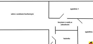 3pokoje, 52m2, ii piętro po remoncie baranówek