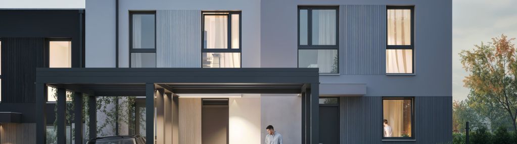 Domy w zabudowie szeregowej - lublin