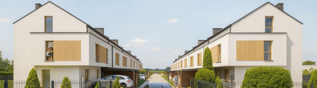 Gotowe szeregówki w klepaczach 5/6 pokoi