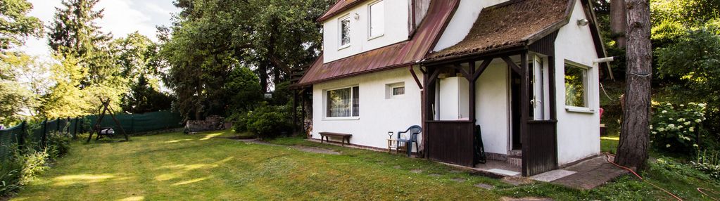 Domek letniskowy nad jeziorem, siła, sząbruk