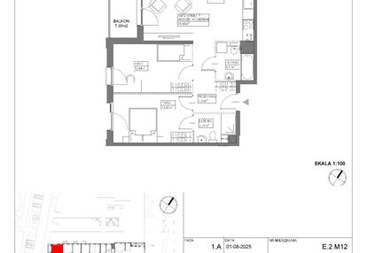 Komfortowe mieszkanie z balkonem nad motławą