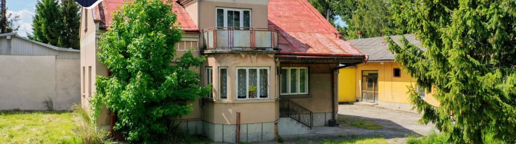 Dom | budynki usługowo produkcyjne | działka 36ar