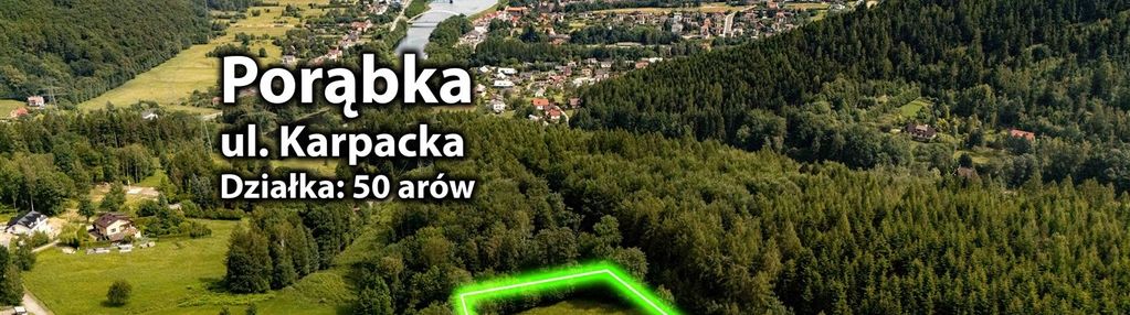 Działka budowlana | 50a | otoczenie lasu