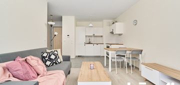 Dwupokojowe mieszkanie z dużym ogródkiem