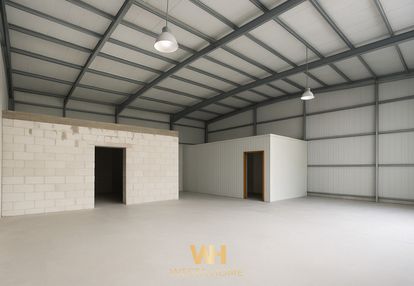 Dom z halą produkcyjną na dużej działce - grochale