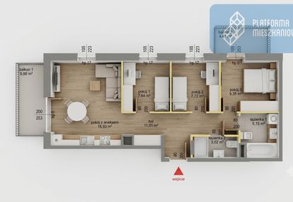 ⭐ 2 balkony 11m! klucze za chwilę | metro 10min⭐0%