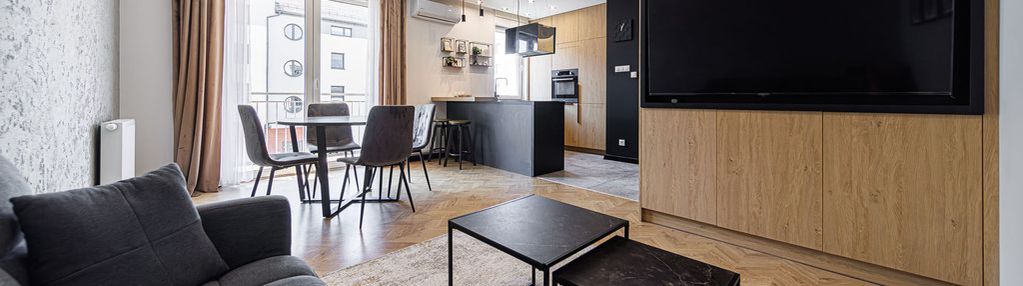 Luksusowy apartament z klimatyzacją przy parku śl.