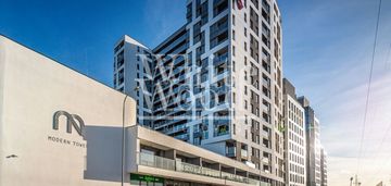 Gdynia modern tower, apartament 46 m.kw., 2 pokoje