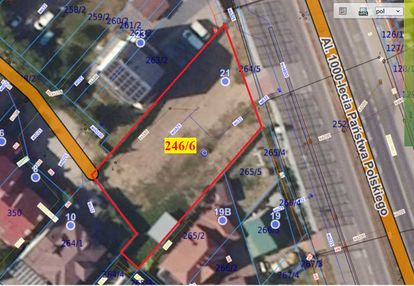 Działka budowlana w mieście blisko centrum