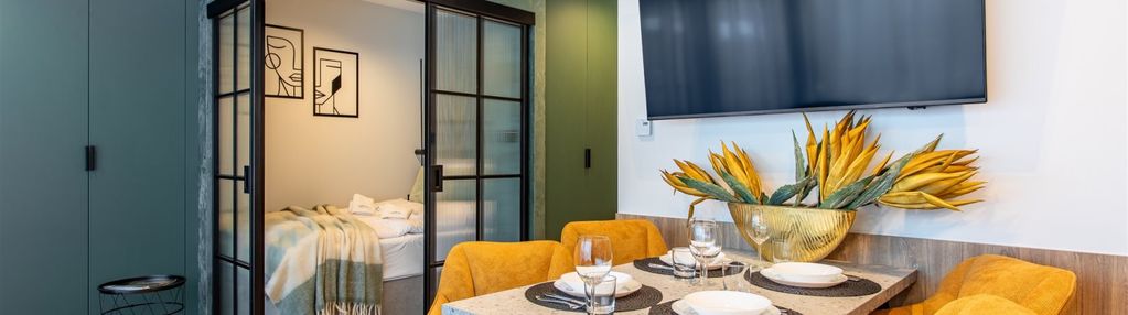 Nowoczesny apartament z dwiema sypialniami