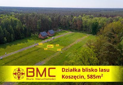 Działka 585m2 w środku lasu