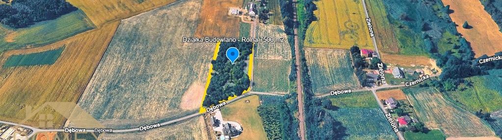 Czernica – przestronna działka w zielonej okolicy