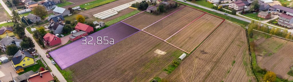 Działka budowlano-rolna 3255 m² | złotniki |