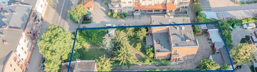 Działka 1273 m² z mpzp śródmieście włocławek