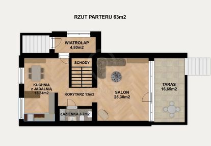 Pół bliźniaka w zielonej i spokojnej okolicy 117m2 + ogród + garaż