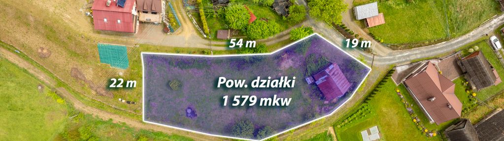 Działka budowlana widokowa łętownia