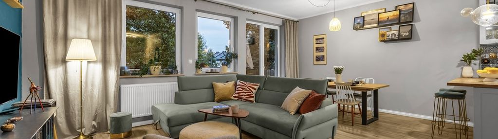 Dwupoziomowe | bezczynszowe | zielona okolica