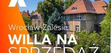 Historyczna willa na zalesiu z projektem remontu