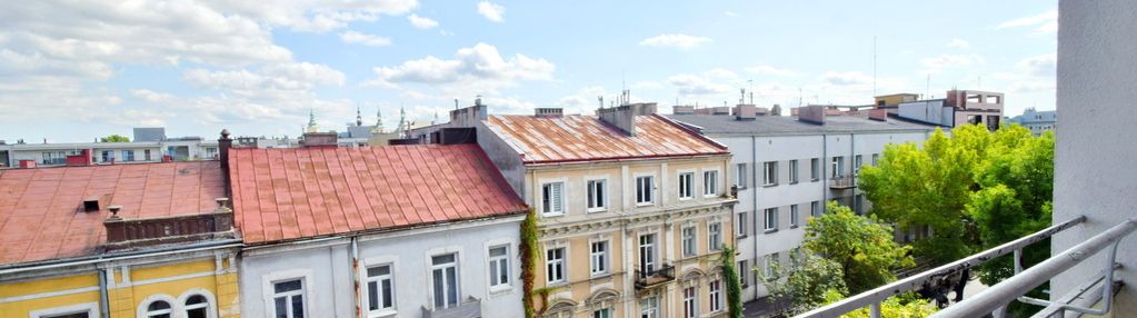 Centrum kielc, duży balkon