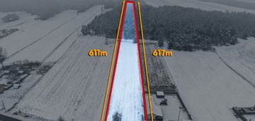 Działka rolno-budowlana z częścią leśną