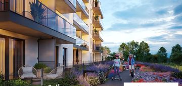 Trzypokojowe mieszkanie z 2 ogrodami, gdańsk chełm